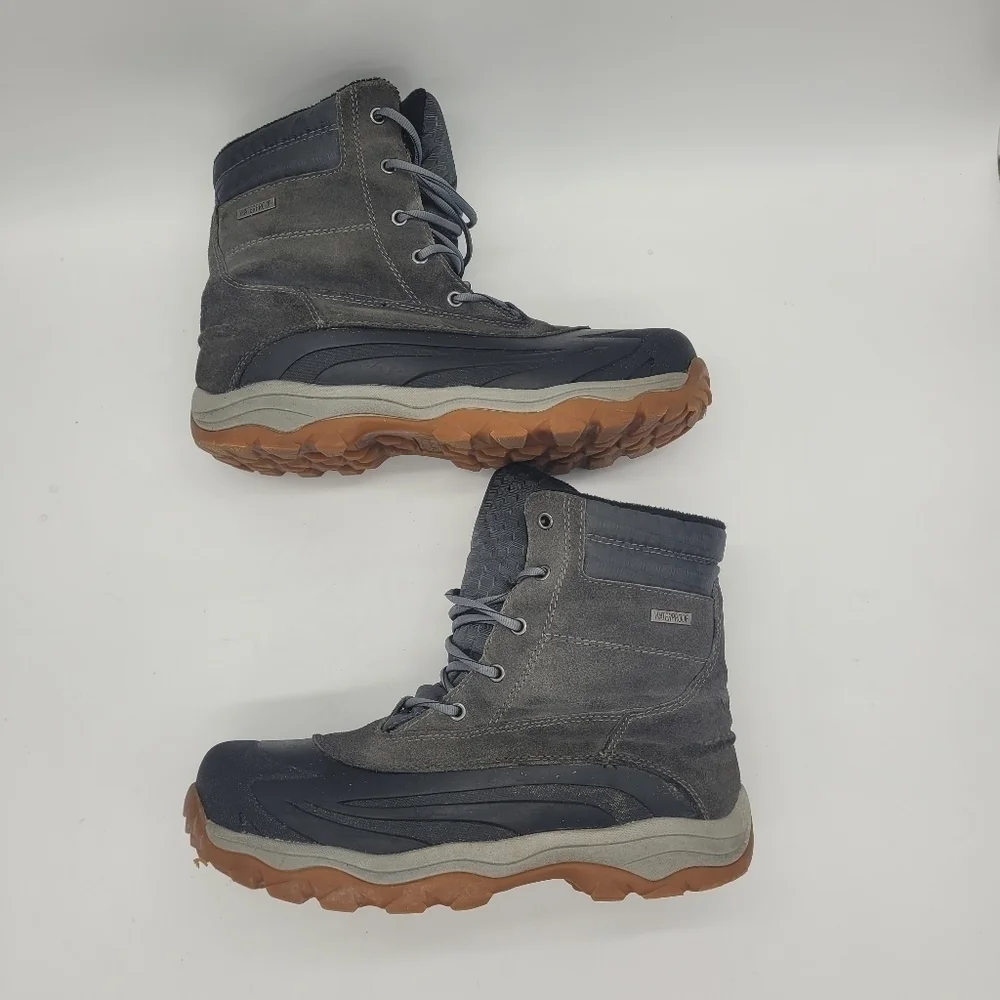 Avalanche Winslow Gray Mens Boots Insulated Size 10 Shoes